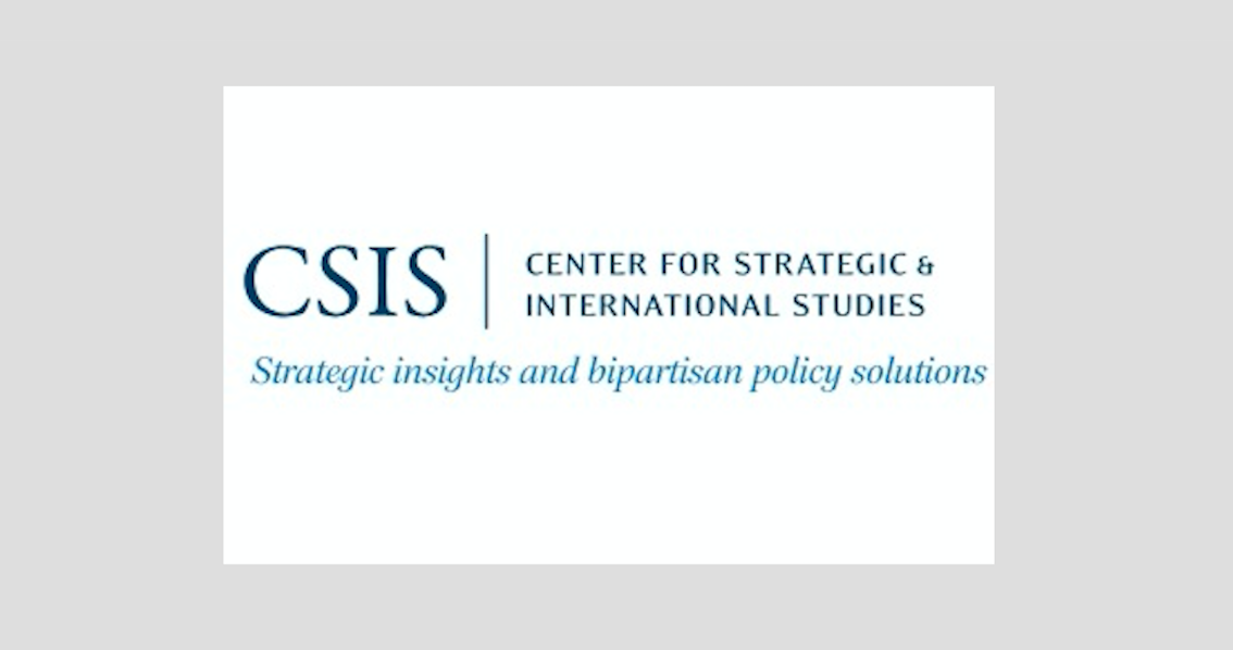 Internship Opportunity: Center For Strategic And International Studies ...