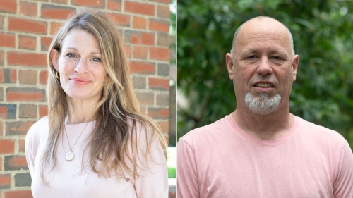Dvora Greenberg Koelling and Craig Layne