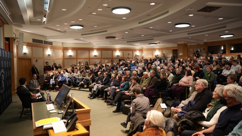 Rep. Jamie Raskin Delivers the Roger S. Aaron '64 Lecture Rep. Jamie Raskin