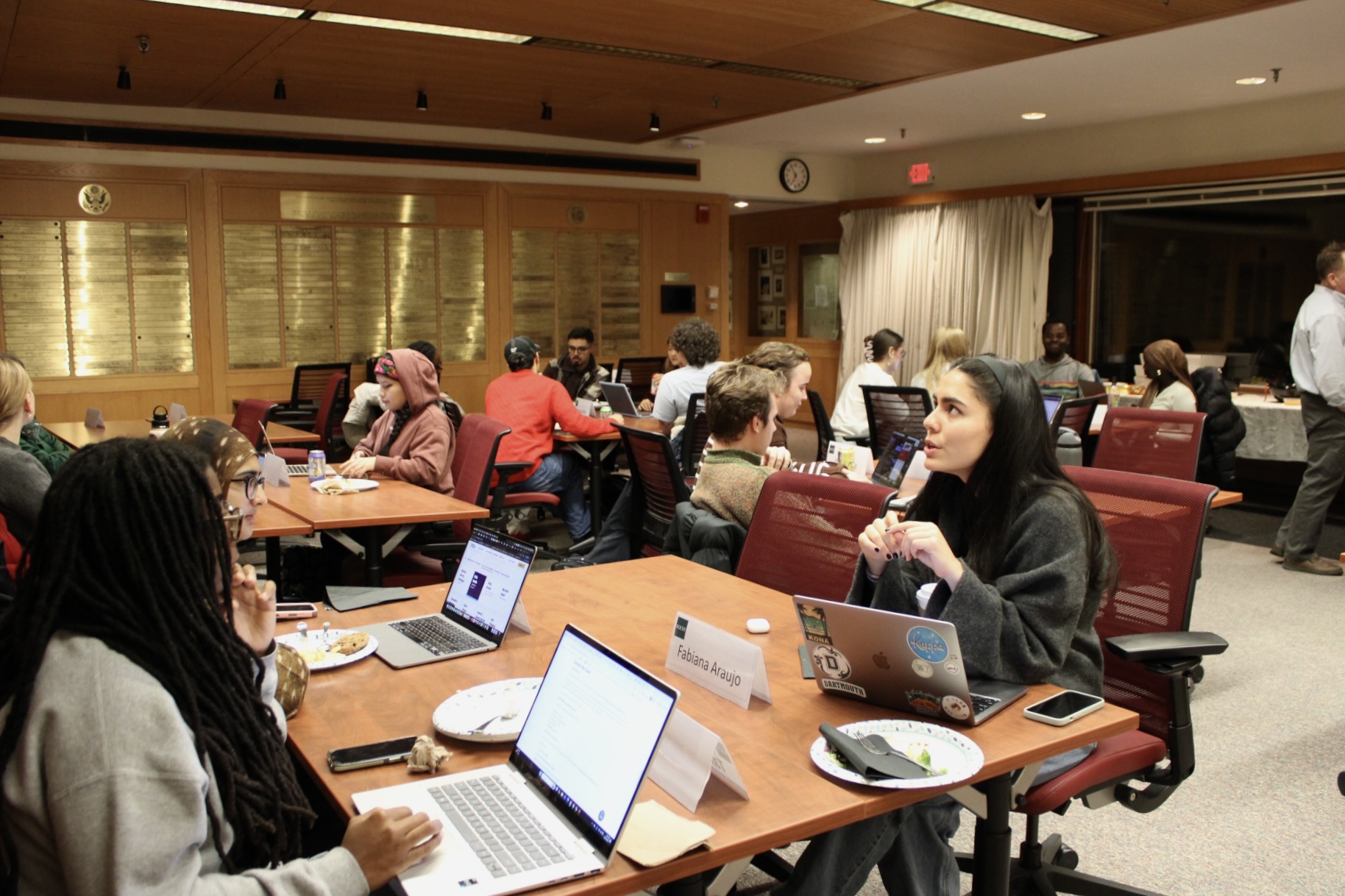 RLF Students meet in a classroom